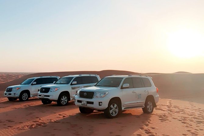 Dubai Desert Safari With Dune Bashing , Dinner Buffet & Entertainments - Thrilling Dune Bashing Experience