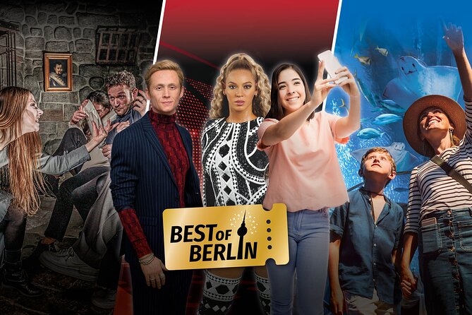 Ticket to Berlin Dungeon, Sea Life and Madame Tussauds Berlin