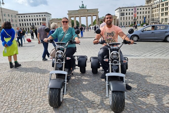 Electric Harley Trike Tour in Berlin for 2 - Booking and Cancellation Policy