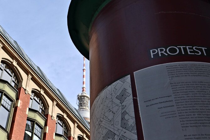 Protest and Resistance in Berlin Historical Walking Tour - Meeting Point Information